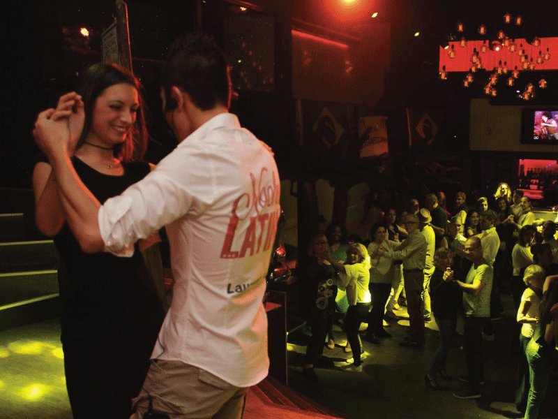 Ambiance cours de bachata